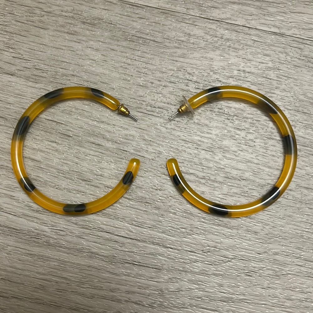 Hoop earrings